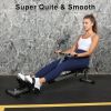 Fitness Rowing Machine Rower Ergometer, with 12 Levels of Adjustable Resistance