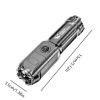 LED Flashlight Adjustable Focus Adjustable Brightness Flash Light; Suitable For Outdoor; Emergency; Tactical And Camping Flashlight