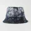 New tie-dye fisherman hat fashion men's and women's basin hat sunshade outdoor hat men's and women's leisure fisherman hat