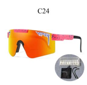 New Pit Viper Series C Uv400 Polarized Sunglasses Unisex High Quality I (Color: C24)