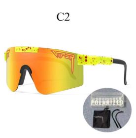 New Pit Viper Series C Uv400 Polarized Sunglasses Unisex High Quality I (Color: C2)