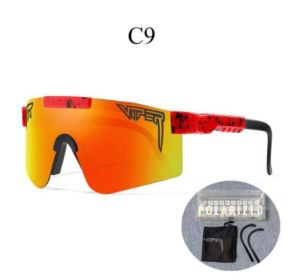 New Pit Viper Series C Uv400 Polarized Sunglasses Unisex High Quality I (Color: C9)