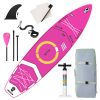 Inflatable Stand Up Paddle Board with Premium iSUP Bundle Accessory Pack, Durable, Lightweight with Stable Wide Stance - SUP for All Skill Levels