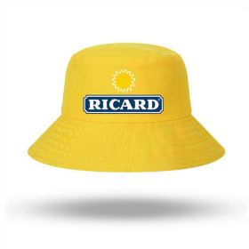 Ricard Bucket Cotton Outdoor Hats (Color: YELLOW)