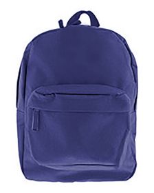 Liberty Bags 7709 16" Basic Backpack (Color: Navy)