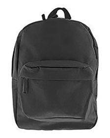 Liberty Bags 7709 16" Basic Backpack (Color: Black)