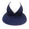 Women Sun Visor Sun Hat Women Anti-ultraviolet Elastic Hollow Top Hat Outdoor Quick-drying Sun Hat Summer Beach Hat 2021 New