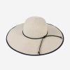 Wide Brim Sunscreen Visor Hat Solid Color Breathable Straw Hat; Women Outdoor Travel Cool Beach Hat; Versatile Elegant Accessories