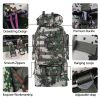 100L Large Military Camping Backpack Waterproof Camo Hiking Travel Tactical Bag