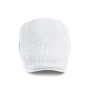 Summer Mens Hats Breathable Mesh Newsboy Caps Outdoor Gorro Hombre Boina Golf Hat Fashion Solid Flat Cap For Women