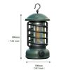 400 Lumens NEW Retro Camping Lights; Atmosphere Tent Lights COB Battery Lighting Hanging Lights; Outdoor Camping Accessories