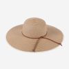 Wide Brim Sunscreen Visor Hat Solid Color Breathable Straw Hat; Women Outdoor Travel Cool Beach Hat; Versatile Elegant Accessories