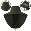 New Outdoor Bucket Hat Men's And Women's Summer Sunscreen Quick-drying Hat UV Protection Sunshade Breathable Fishing Hat Mountaineering Hat