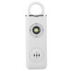 Rechargeable Personal Safety Alarm Portable 130dB Self-defense Siren with Strobe Light LED Light Carabiner